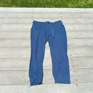 Lululemon ready to high rise cropped joggers